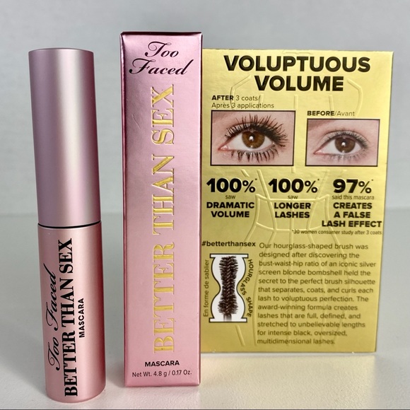 Too Faced Better Than Sex Volume Mascara - Picture 1 of 5